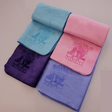 Ультра абсорбирующие полотенца для домашних питомцев из микрофибры с вышитым принтом лапы F1 нано-антибактериальные