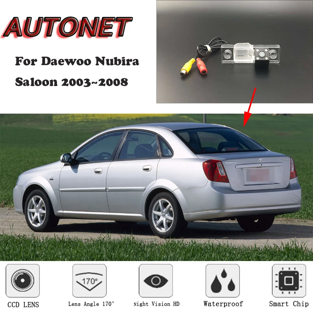 AUTONET HD Night Vision Backup Rear View camera or Bracket For Daewoo Nubira Saloon 2003~2008 /license plate | Автомобили и