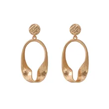 Ms ms popular earrings eardrop fashion in Europe and the earrings brushed gold earrings wholesale fashion and armour in rennaissance europe