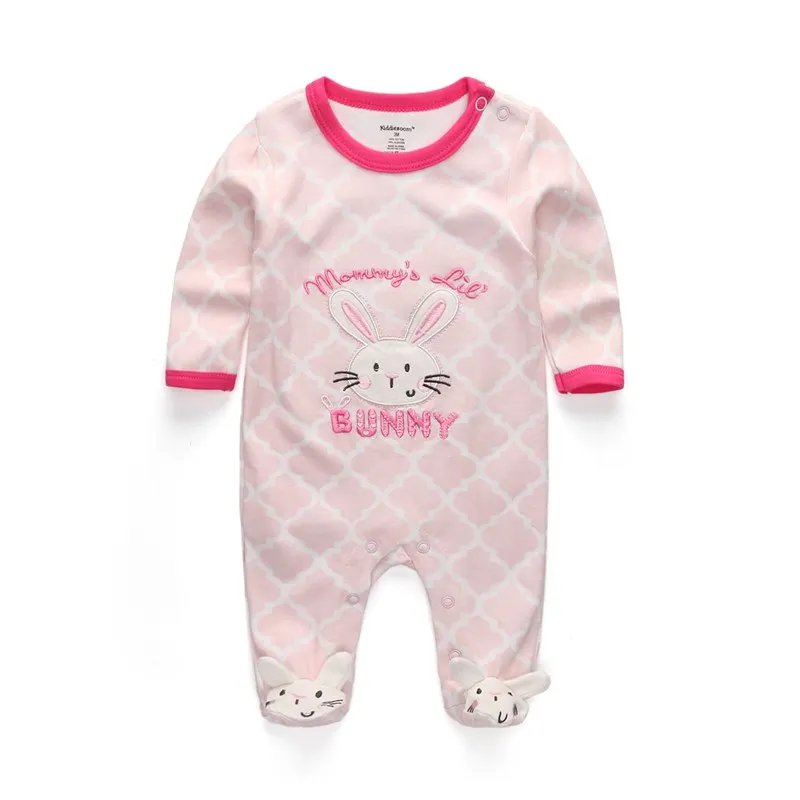 Модная одежда для малышей; комбинезоны с длинными рукавами для новорожденных мальчиков и девочек; Roupas de bebe; одежда и комбинезоны - Цвет: 1061