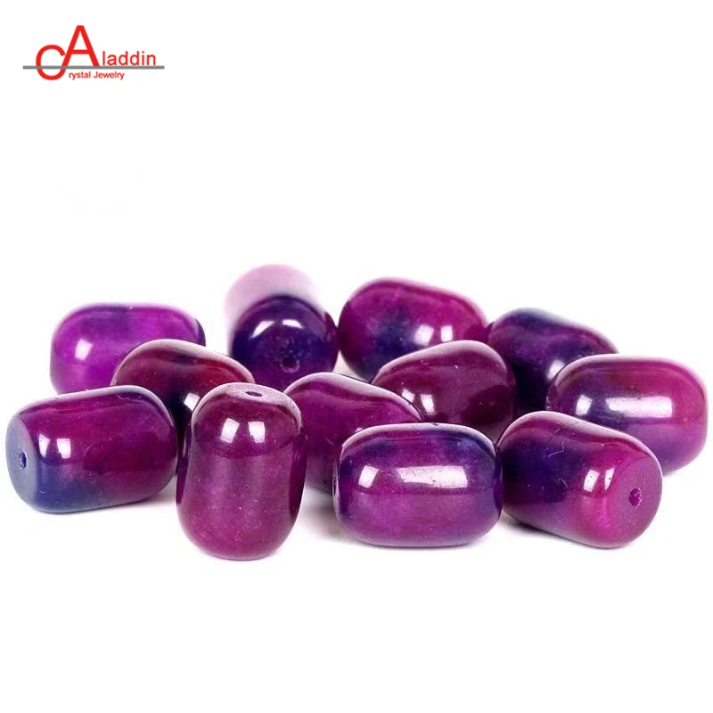 AAA Beautiful Natural 8-12mm Purple Sugilite Round Beads Earrings