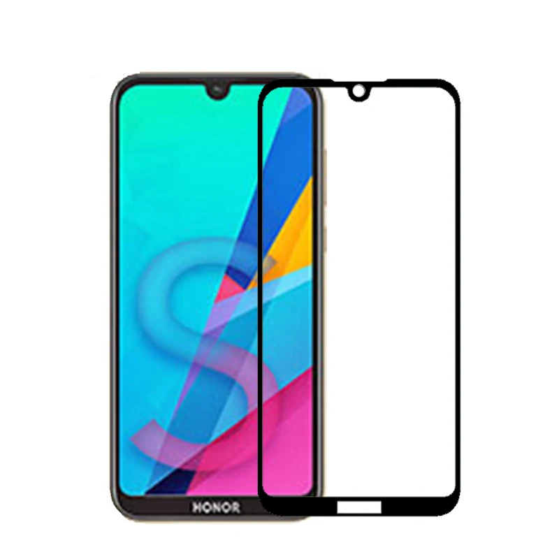 Закаленное защитное стекло с полным покрытием для Huawei Y5 2019 9H взрывозащищенное