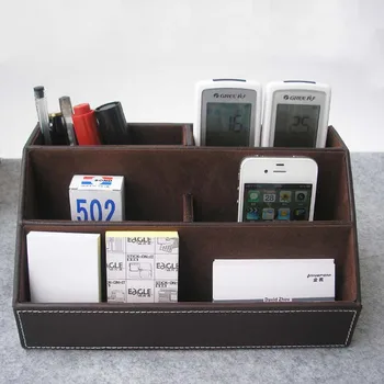 

PU Leather Cosmetics Make UP Storage Tissue Box Wood Makeup Organizer Jewelry Case Gifts for Lady Girl