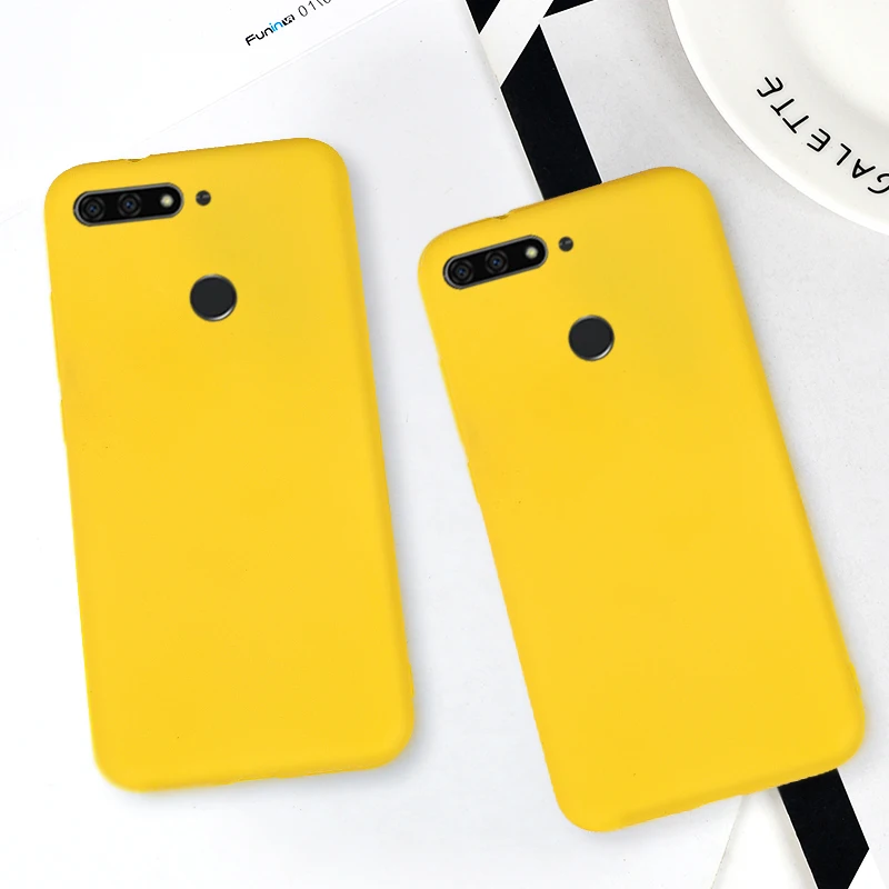 

Soft Phone Case For Huawei Y6 Prime 2018 Cover Honor 7A Pro 7C 6C 5X 6X 7X 8X 9 Lite V9 V10 Play Note 10 Phone Bags Silicone