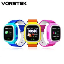 GPS smart watch bébé montre Q90 avec Wifi écran tactile SOS Call Lieu DeviceTracker pour Kid Safe Anti-Perdu Moniteur PK Q80 Q60