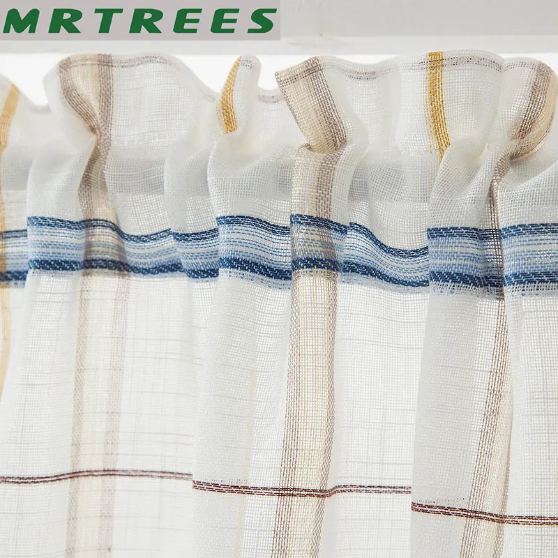 MRTREES шторы для кухни тюль на окна плед белье Короткие Кухня в Спальня Гостиная
