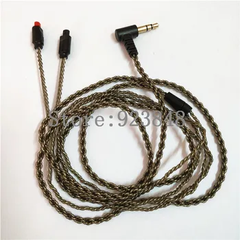 

diy upgrade earphone cable sivler plated wire IM70 IM50