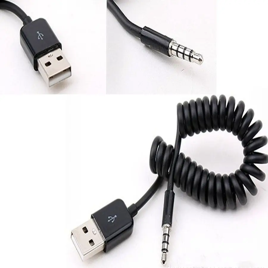 WEMECOFA USB На 3.5 мм Аудио Разъем Кабель-Адаптер Для MP3 Mp4 Мм/Подключите К Мужской