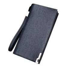 Splendid hombres de la Moda de Largo Masculino Billetera de Cuero Bifold Monedero Money Card Holder Monedero New Hombres de Negocios Billetera monederos