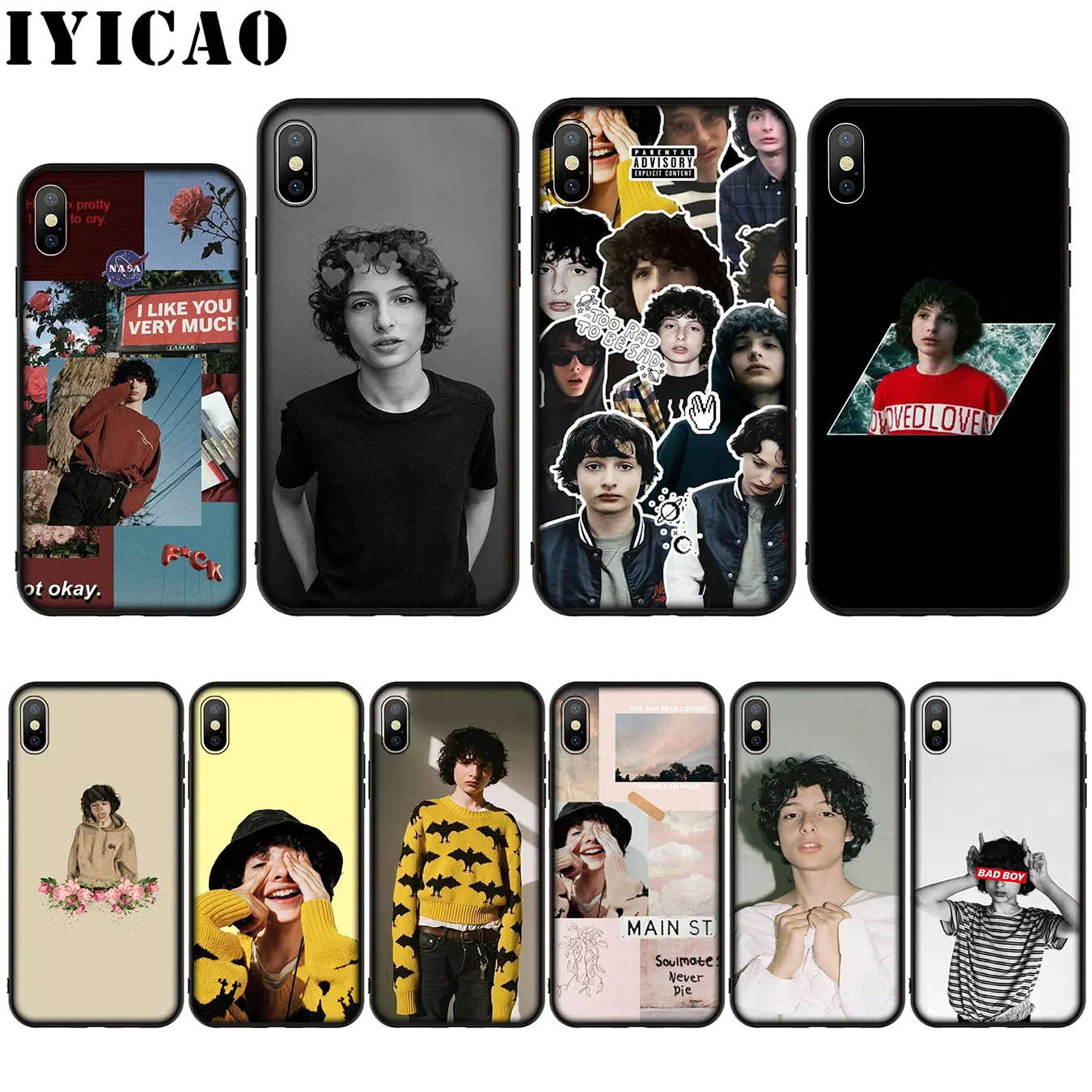 

TV Finn Wolfhard Overseas Things Custom Silicone Soft Case for iPhone 11 Pro Max XR X XS Max 8 7 6 6S Plus 5 5S SE Cover