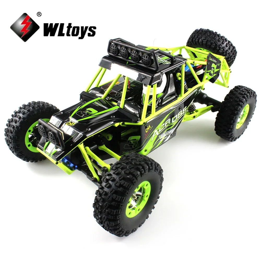 

High Speed WLtoys 12428 RC Cars 1/12 4WD Crawler RC Car With LED Light RTR 2.4GHz RC Car Racing Radio Control Cars VS WLtoyA979