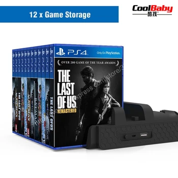 

game Accessories for PS4/PS4 Slim/PS4 Pro Vertical Console Cooling Fan for PS4 Controller Charger Game Disk Storage Stand Tower