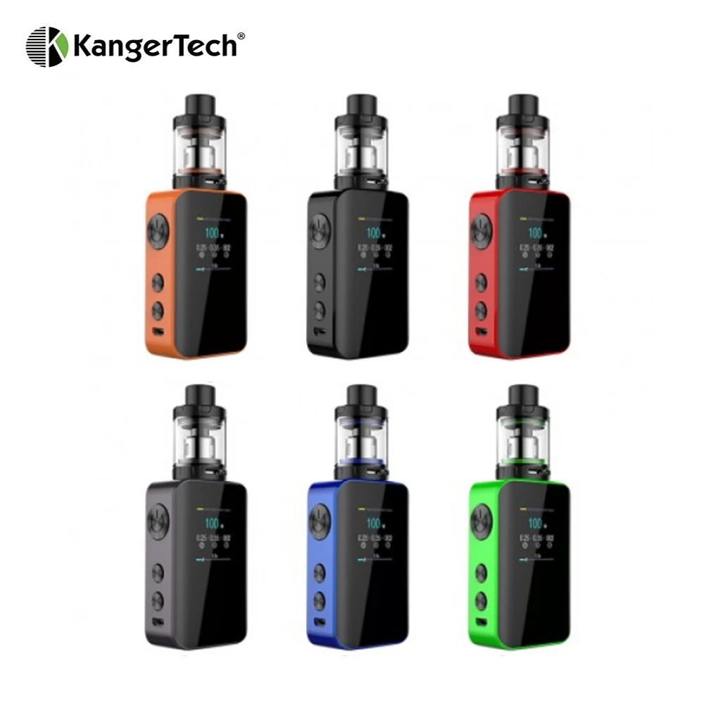 

In Stock Original Kanger Vola Kit Output 100W Built-in 2000mAh With 4ML Vola Tank VW/Ni/Ti/SS/TCR Mode E-Cigarette