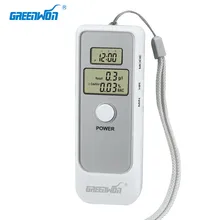 GREENWON двойной ЖК-тестер алкоголя дыхательный детектор алкоголя для автомобиля аксессуары