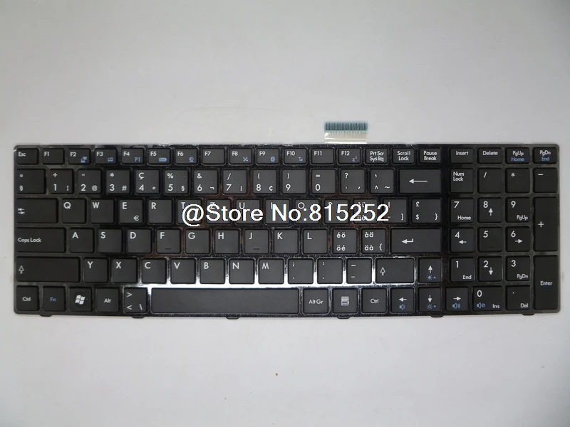 

Laptop Keyboard For MSI CR650-016US FX603-018US FX620DX-256US FX620DX-268US P600-019US S6000-017US -025US -026US -027US English