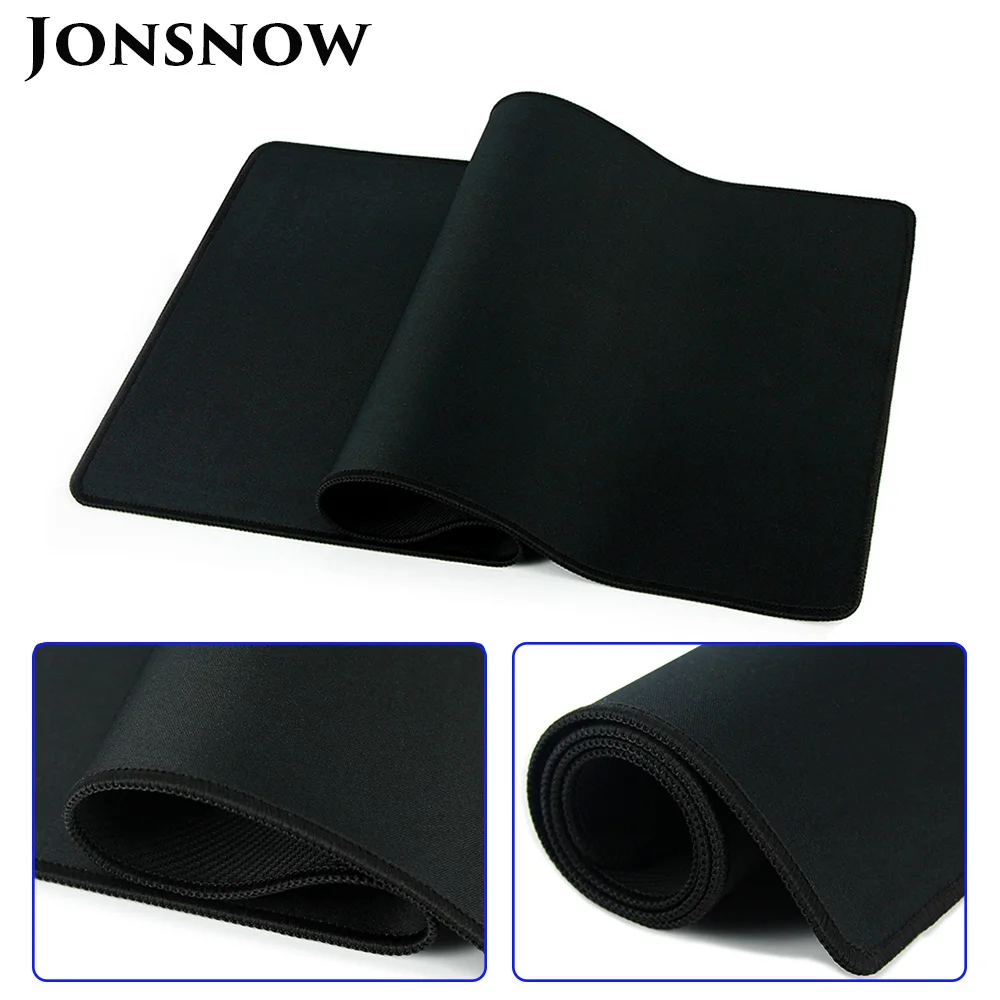 JONSNOW Large Mouse Pad Gaming XL Black Classic Computer Laptop Macbook MousePad Mat Keyboard Desk 600x300mm | Компьютеры и офис