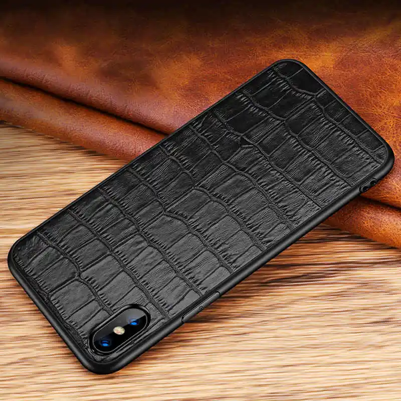 Чехол из натуральной кожи для Iphone X 11 12 Pro чехол XS Max SE 2020 противоударный XR 7 8 Plus 12Mini