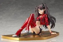 11 см аниме фигурку Fate Stay Night Рин Тосака Тип Moon Racing окрашенная фигурка Коллекционная модель игрушки