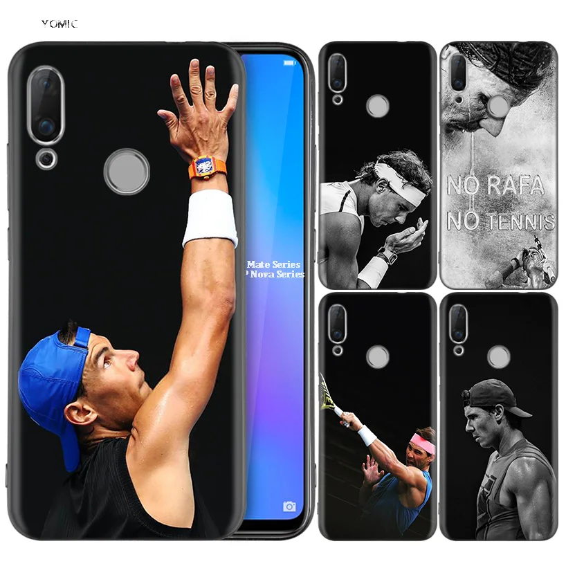 

Silicone Coque Case for Huawei P30 P20 P10 P9 Mate 20 10 Lite Pro Nova 3i 4e 3E P Smart 2019 2018 Plus Rafael Nadal