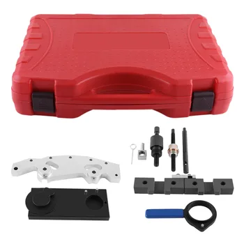 Cheap 9pcs/set Car Engine Timing Tool Kit Camshaft Locking Setting For Car M52 M52TU M54 M56 Engines Hand Tools Set