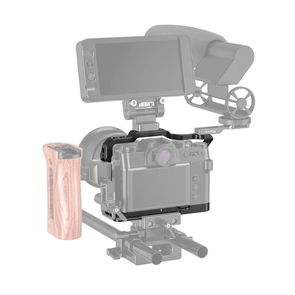 SmallRig X-T30 клетка для Fujifilm X-T30 и X-T20 DSLR камера клетка с интегрированной боковой ручкой+ Arri определения местоположения отверстия-2356