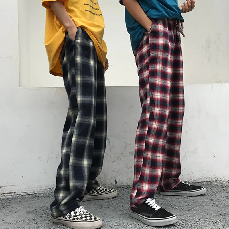 YouGeMan Pantalon Femme 2020 женские весенние летние корейские Ulzzang Harajuku прямые брюки с