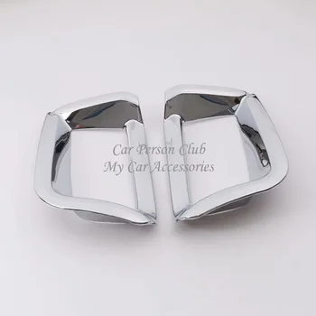 

For Toyota Land Cruiser Prado FJ150 2018 Rear Tail Fog Light Cover Foglight Lamp Trims Exterior Chrome Car-Styling Accessories