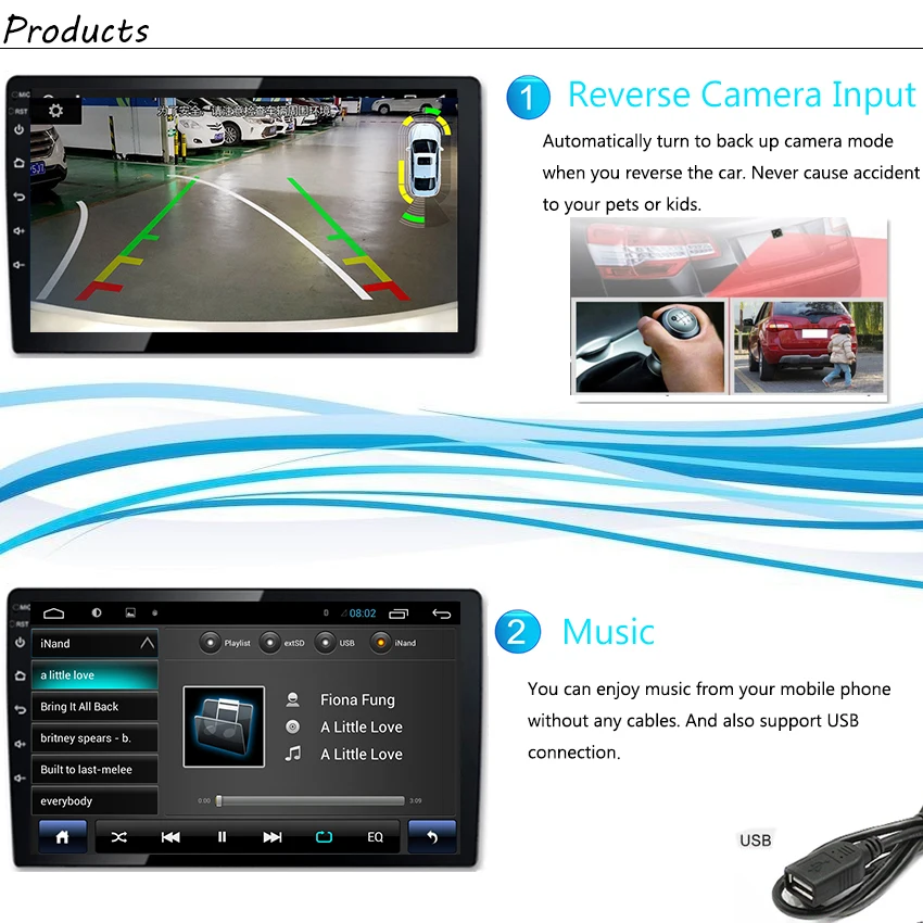 Excellent Car radio Android multimedia player For Toyota RAV4 2007~2012 Bluetooth Car touch screen GPS Navigation Stereo Audio WIFI 2