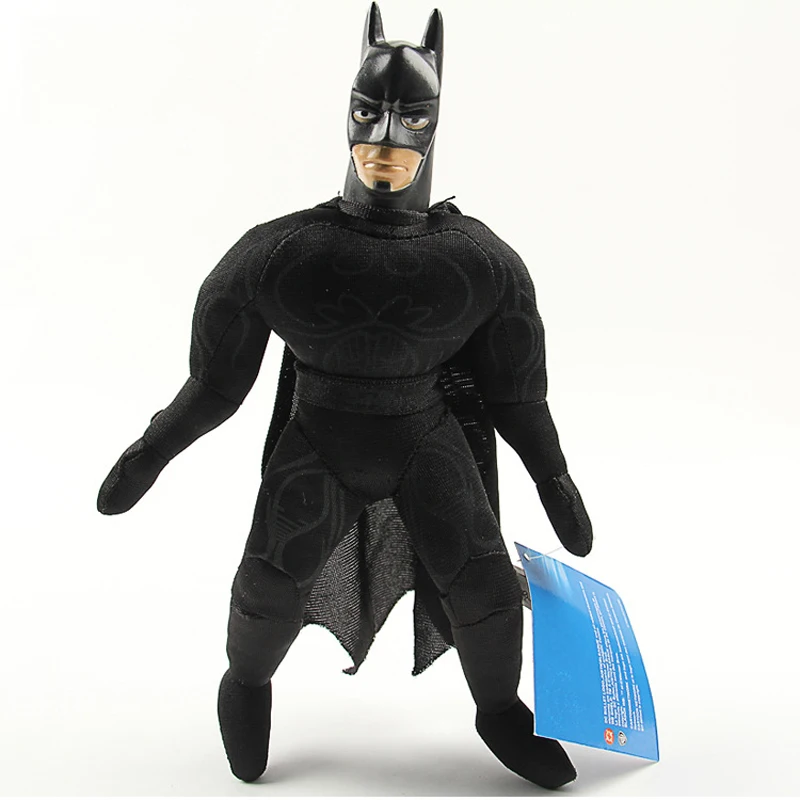 40 см Marvel Мстители Человек-паук Бэтмен Супермен Железный человек Халк Капитан Америка Тор плюшевые игрушки куклы для детей Подарки