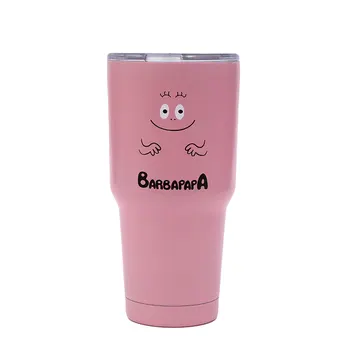 

Bubble Blast X Barbapapa Tumbler Cup Vacuum Insulation Beer Wine Water Bottle Stainles Steel Mug Coffee Cu Finland Caneca