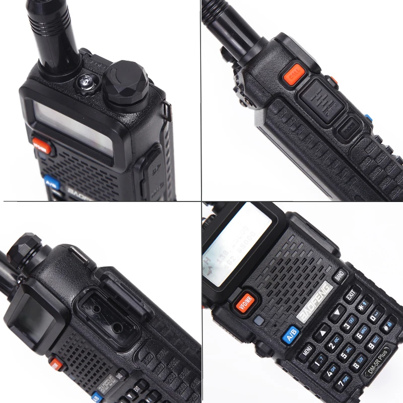 Портативная рация Baofeng DM 5R PLUS DMR Tier 1 и 2 цифровой аналоговый режим функция