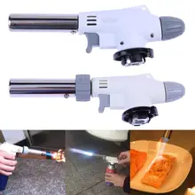 920 Wind Fully Automatic Electronic Flame Gun Butane Burners Gas Adapter Torch Lighter Outdoor Stove Hiking Camping Equipment