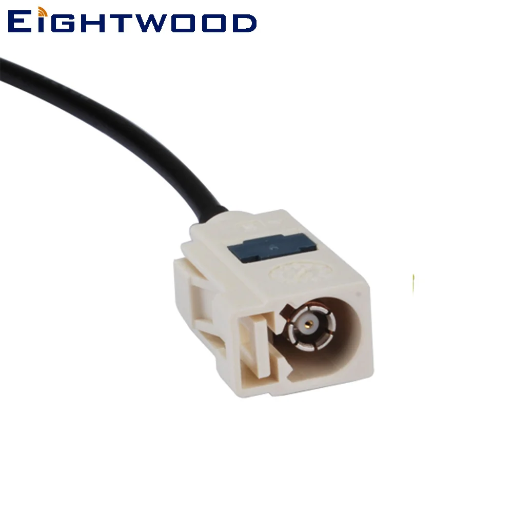 Eightwood Автомобильная радиоантенна воздушный Удлинительный кабель Fakra Jack B Pigtail RG174