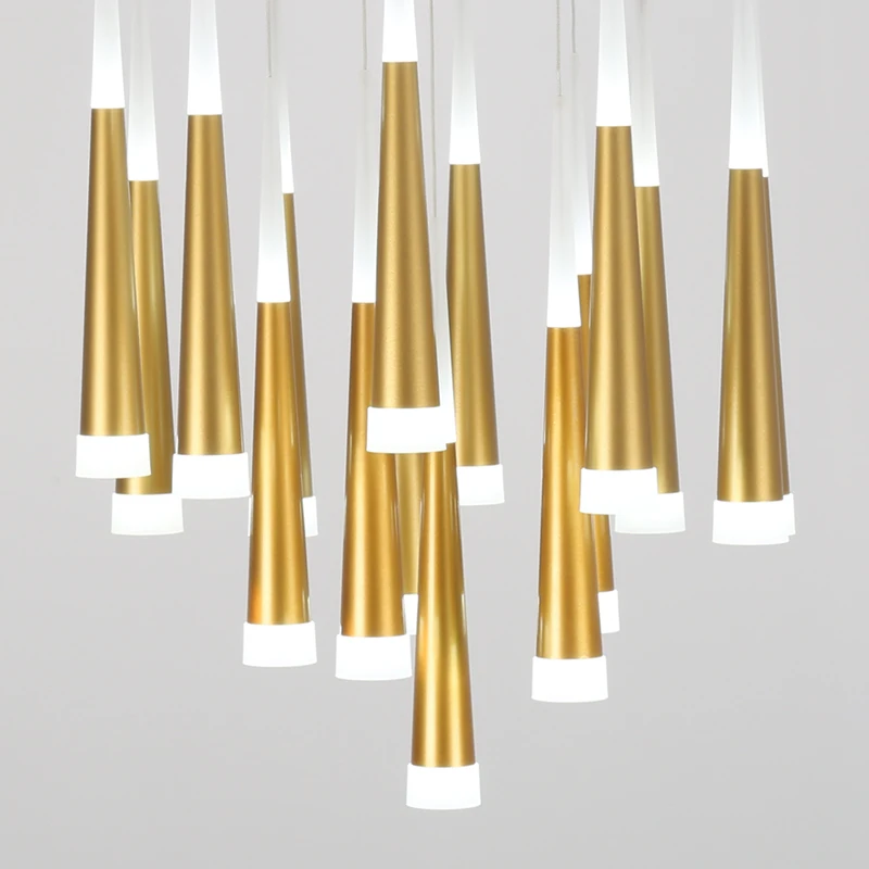 

10pc/lot Led Cone Hanging Lamp 5W Creative Bar Pendant Light White Pendant Lamp Creative Hanging Lamp For Kitchen Dining Room