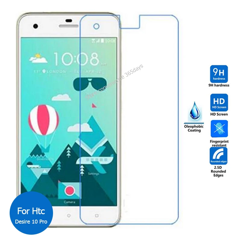 

For Htc Desire 10 Pro Tempered Glass Screen Protector 2.5 9h safety Protective Film on 10Pro Desire10