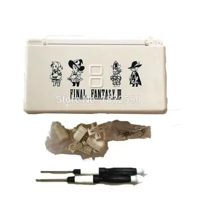 Мультипликационный Final Fantasy Version Shell Чехол подходит для Ds Lite DSL nindondsl ремонтный корпус крышка W/отвертки - Цвет: version 6