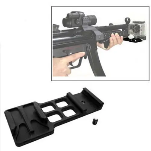 

Aluminium Rail Mount 20mm Side Rail Mount for Go Pro HERO 4 3+ 3 2 1 free shipping