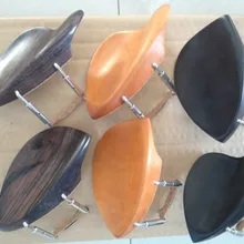 6 шт. подбородник для скрипки(Stuber& TEKA) с кронштейном 4/4 Ebony rosewood boxwood