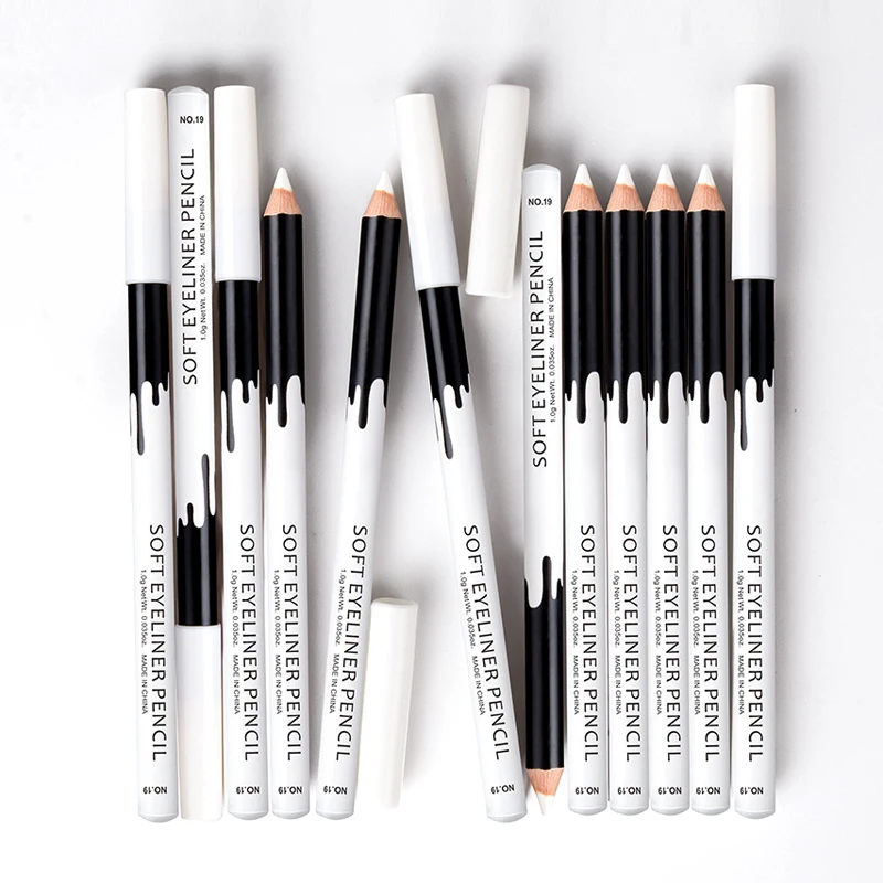 

New women's makeup eyeliner makeup high quality wear-resistant pigment waterproof white eyeliner