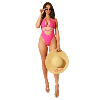 

Spring Summer Women Jumpsuit Bodycon Playsuit Bodysuit Overalls Rompers Plus Size Beach Sexy Bikini Jumpsuit
