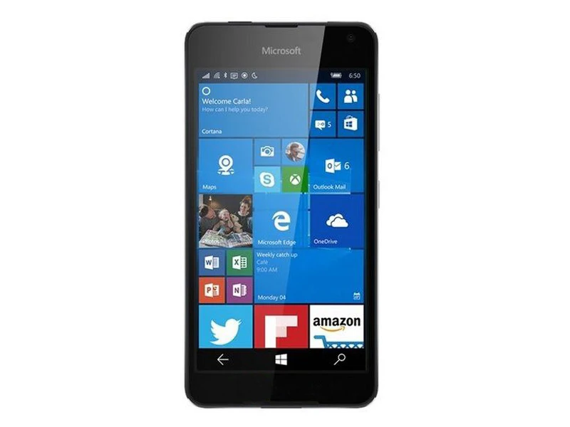 Nokia microsoft Lumia 650 четырехъядерный 16 Гб rom 1 Гб ram мобильный телефон 4G wifi gps 8MP 720P камера отремонтированный сотовый телефон