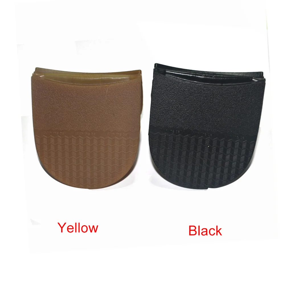 

1Pair Shoe Soles Rubber Thicken Anti Slip DIY Replacement Heel Soft Outsole Elastic Repair Protector Flat Men Women