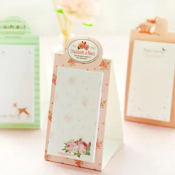 

2pcs/lot Vintage Sweet Dream series Mini Standing notepad / DIY Multifunction message note Memo sticky GT295