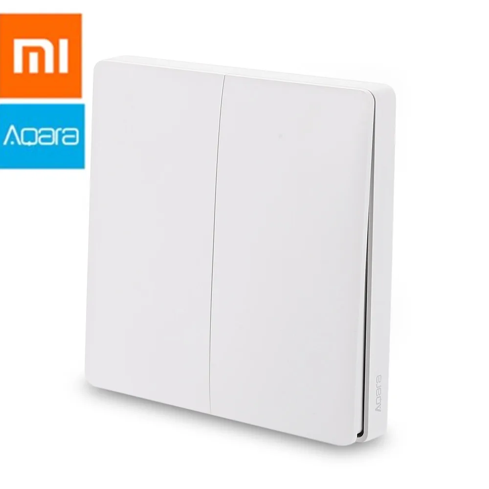 

AQara WXKG02LM Smart Light Switch Wireless Version Double Key International Edition