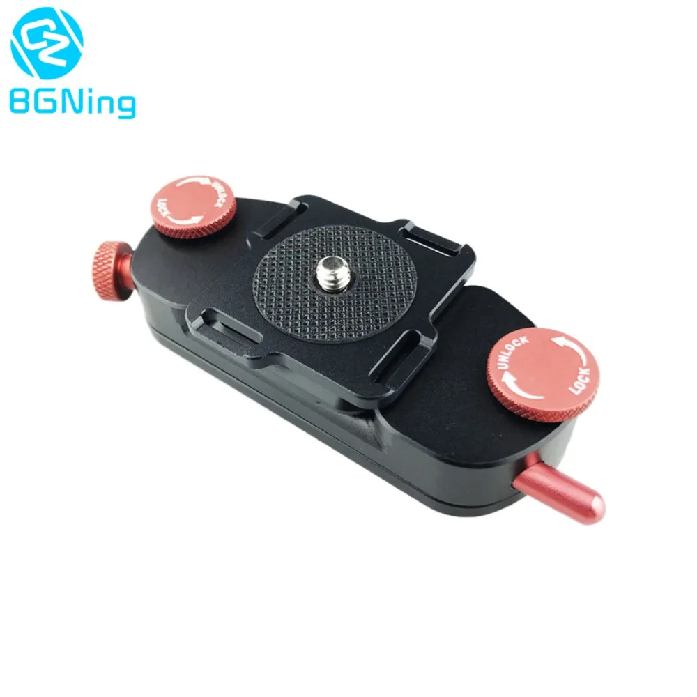 

Quick Release Camera Waist Belt Strap Buckle Button Mount Clip for GOPRO DSLR Cameras 1/4 Screw Hanger Holder Plate Adapter