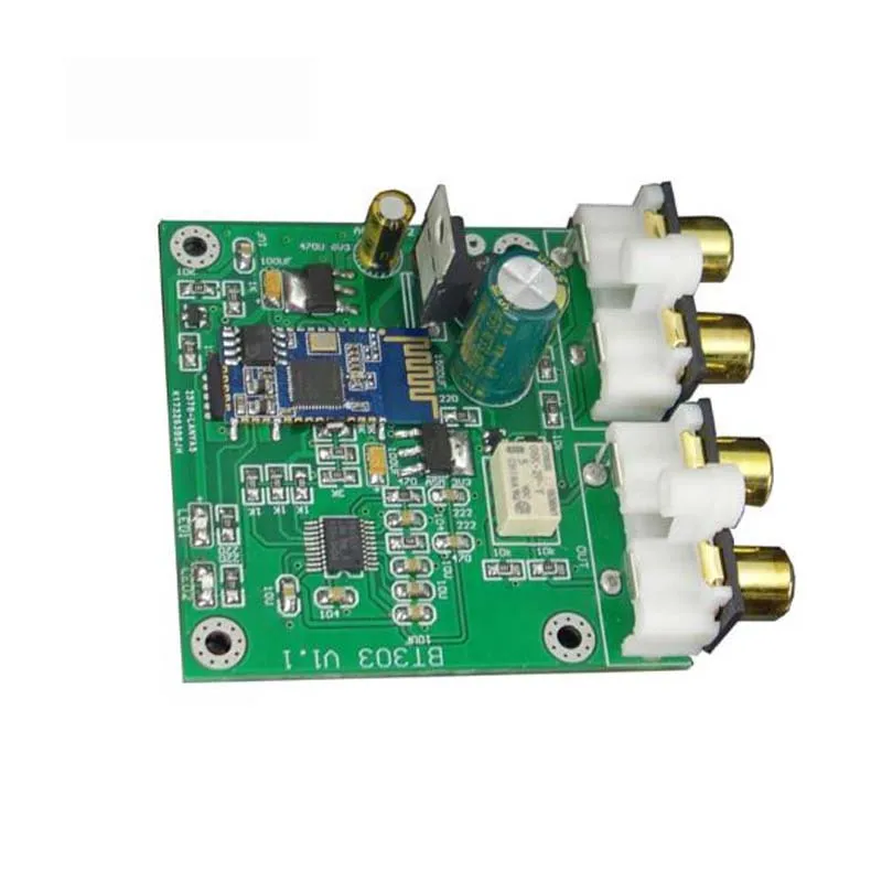 CSR QCC3003 Bluetooth 5 0 с PCM5102 независимых декодирования ЦАП аналоговый вход и выход AC6 12V/DC7