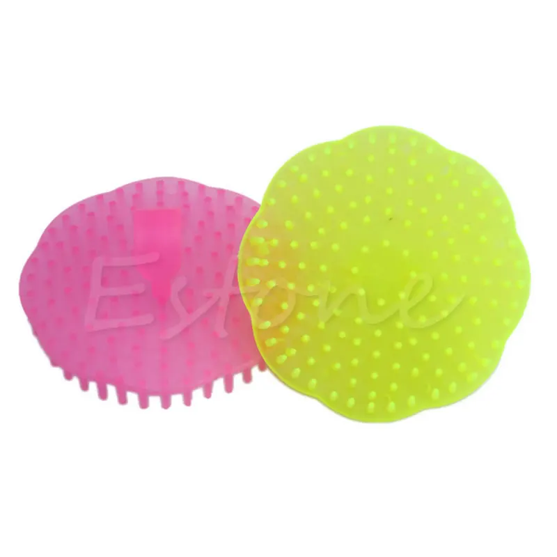 

1PC Shampoo Scalp Shower Body Washing Hair Massage Massager Brush Comb Random Color