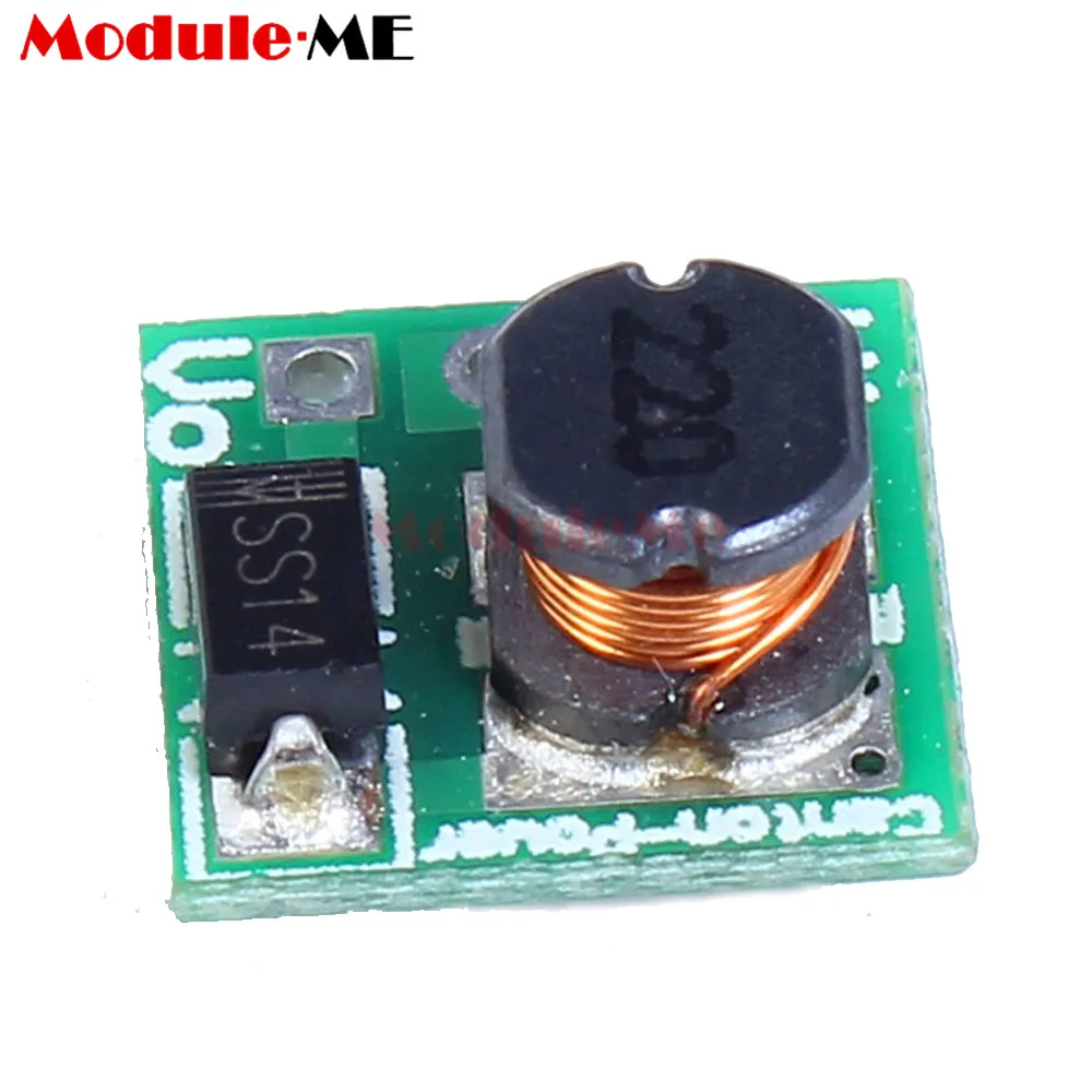 

New Arrival 0.9-5V To 5V DC-DC Step-Up Power Module Voltage Boost Converter Board 1.5V 1.8V 2.5V 3V 3.3V 3.7V 4.2V To 5V