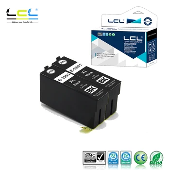 

LCL 35XL T3591 (2-Pack 2k ) Ink Cartridge Compatible for Epson WF-4725D