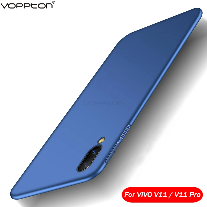 Vopton для VIVO V11 pro Чехол 6 41 дюймов ультра тонкий твердый матовый пластик задняя